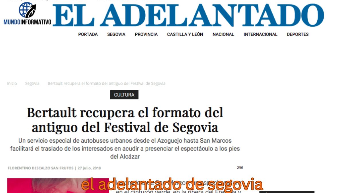el adelantado de segovia el adelantado de segovia